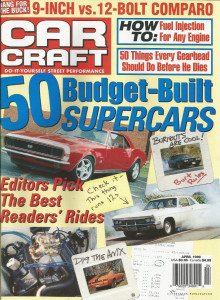 CAR CRAFT 1999 APR - BUDGET SUPER CARS, RESTORATION*